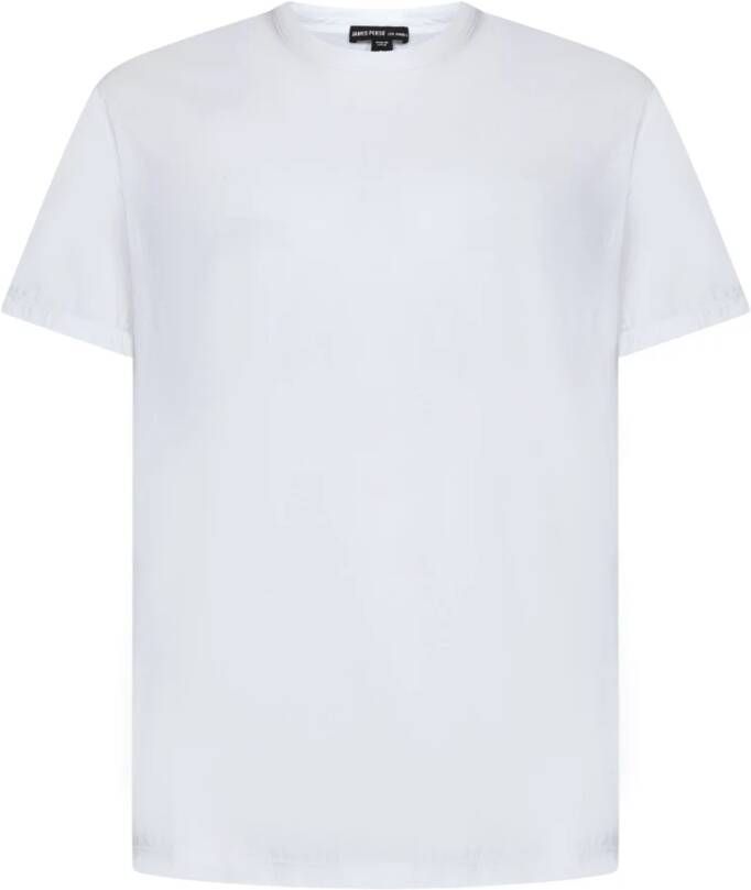 James Perse Witte T-shirts & Polos voor heren Aw23 Wit Heren
