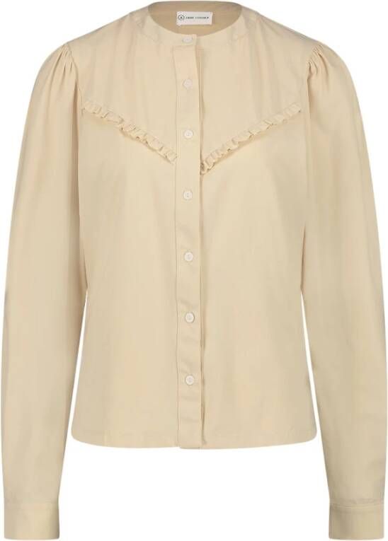 Jane Lushka Dela Blouse Technisch Jersey | Beige Dames