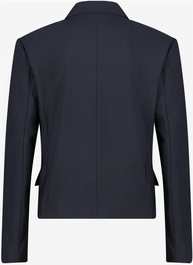 Jane Lushka getailleerde blazer Bart van travelstof donkerblauw - Foto 6