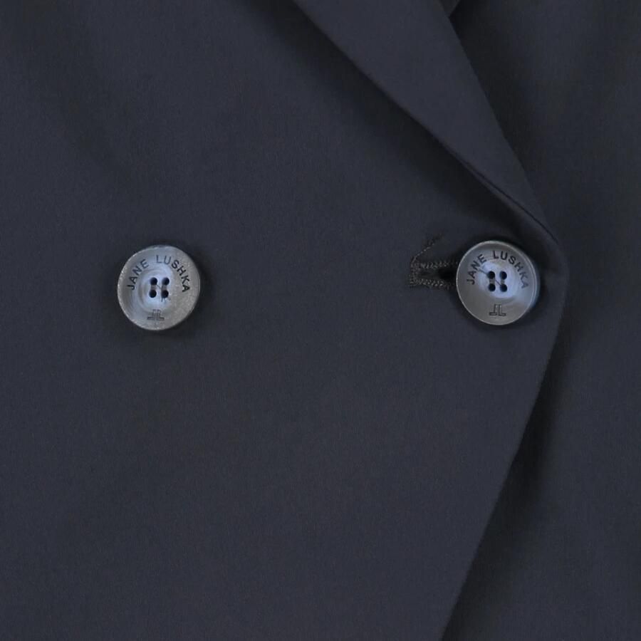 Jane Lushka getailleerde blazer Bart van travelstof donkerblauw - Foto 2