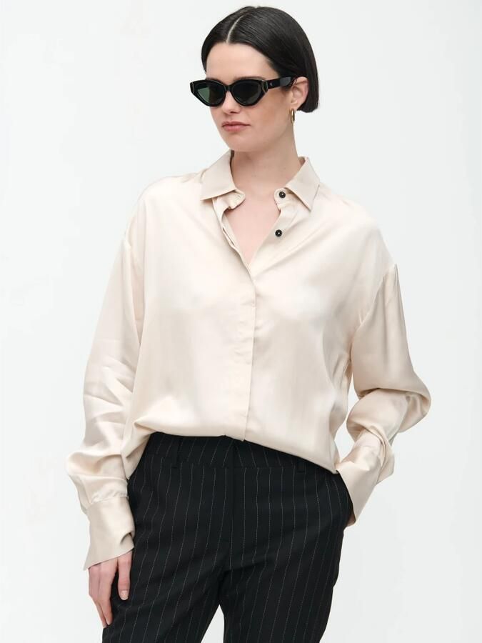 Jane Lushka blouse Dessi crème - Foto 4