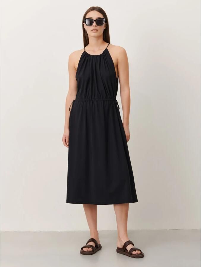 Jane Lushka Chique Victoria Jurk Zwart Zomerstijl Black Dames