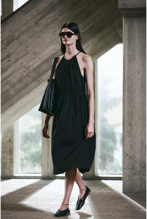 Jane Lushka Chique Victoria Jurk Zwart Zomerstijl Black Dames - Foto 5