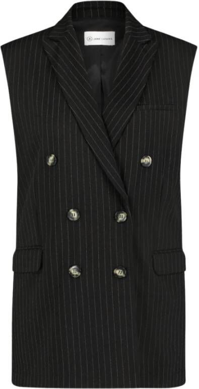 Jane Lushka Kea Zwarte Blazer Zwart Dames