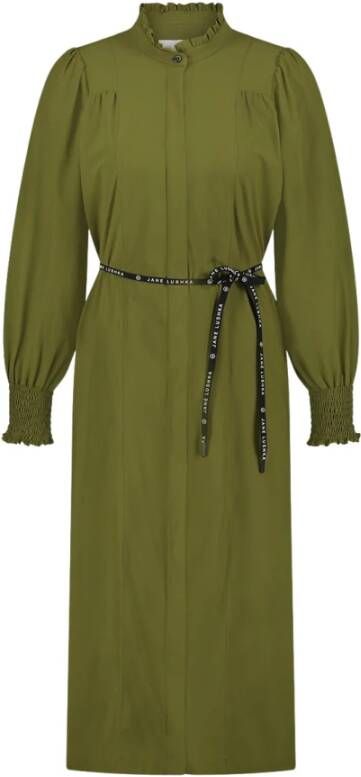 Jane Lushka Midi Dresses Groen Dames