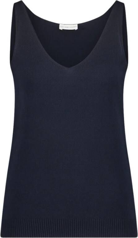 Jane Lushka Blauwe Flexi Vest | Stijlvol en Comfortabel Blauw Dames