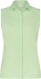 Jane Lushka Technische Jersey Mouwloze Blouse | Lichtgroen Groen Dames - Thumbnail 1