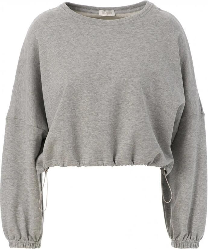 JC Sophie Ganga Sweater met Koord Gray Dames