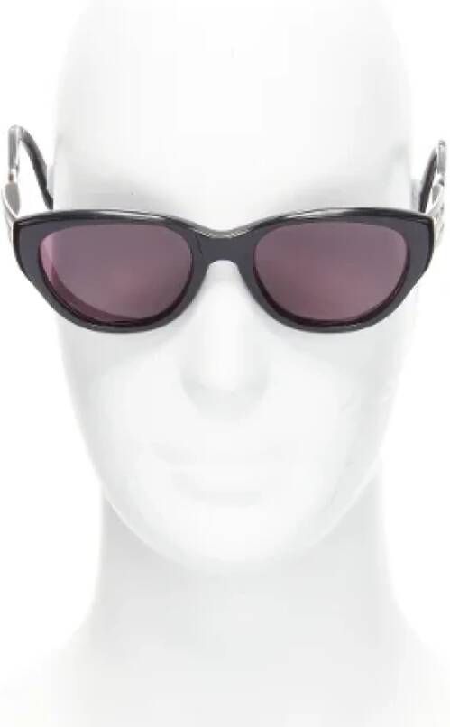 Jean Paul Gaultier Pre-owned Metal sunglasses Black Dames