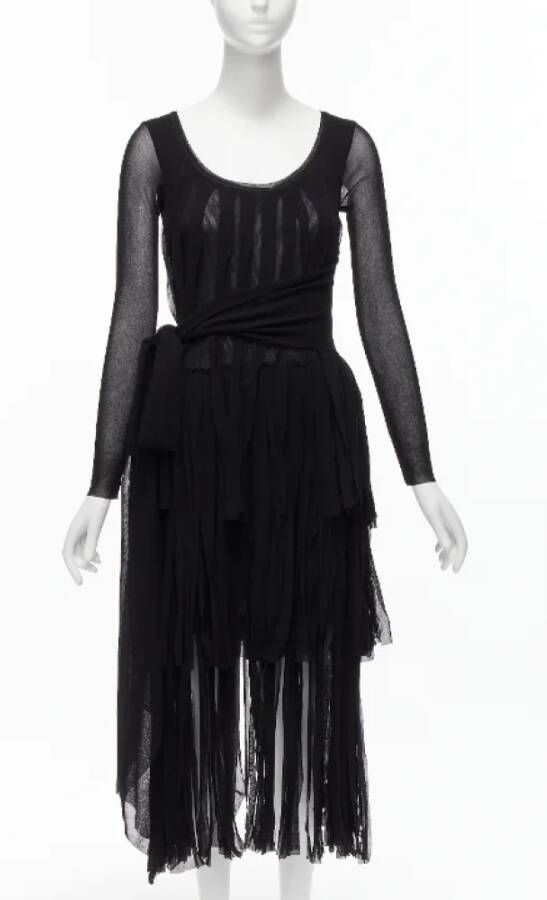 Jean Paul Gaultier Pre-owned Tulle dresses Zwart Dames
