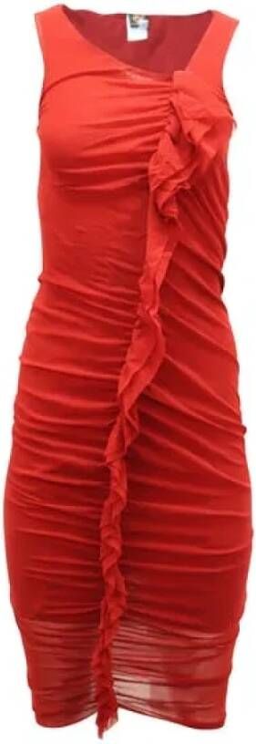 Jean Paul Gaultier Pre-owned Voldoende nylon-jurken Rood Dames