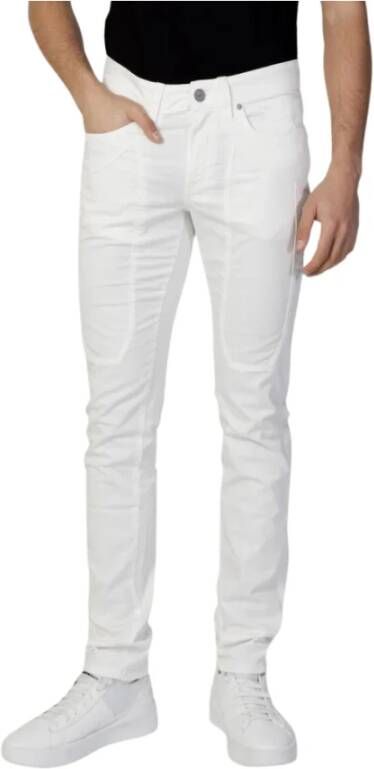 Jeckerson Slim-fit Trousers White Heren