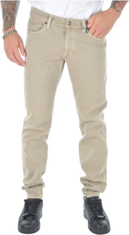 Jeckerson Slim-fit Trousers Green Heren