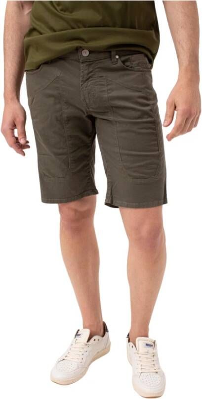 Jeckerson Casual Shorts Groen Heren