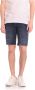 Jeckerson Heren Bermuda Shorts Slim Fit Blauw Heren - Thumbnail 1