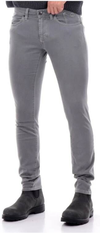 Jeckerson Heren Slim-Fit Vijf-Pocket Broek Gray Heren