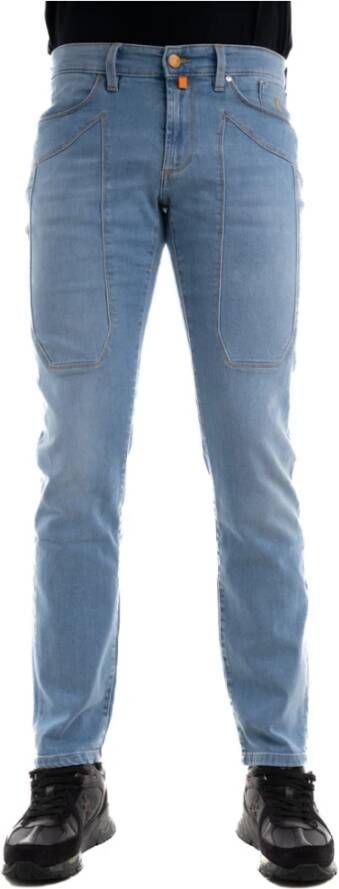 Jeckerson Jeans Blauw Heren