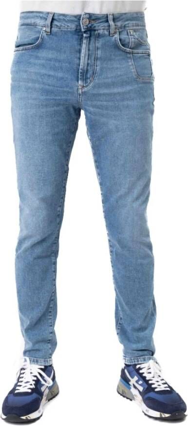 Jeckerson Heren Denim Jeans Blue Heren