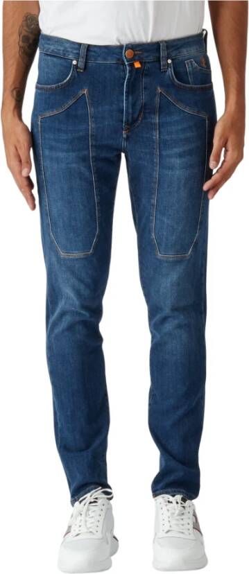 Jeckerson Jeans Blauw Heren