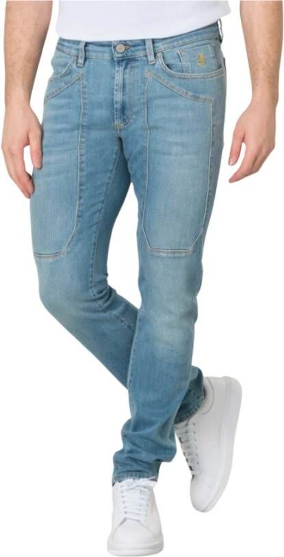 Jeckerson Jeans Blauw Heren