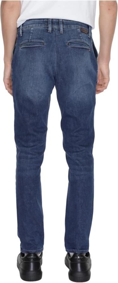 Jeckerson Slim Fit Katoenen Jeans Lente Zomer Collectie Blue Heren - Foto 2