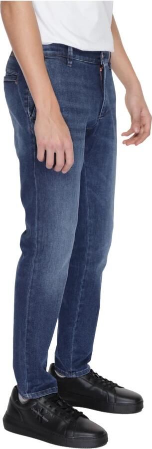 Jeckerson Slim Fit Katoenen Jeans Lente Zomer Collectie Blue Heren - Foto 3