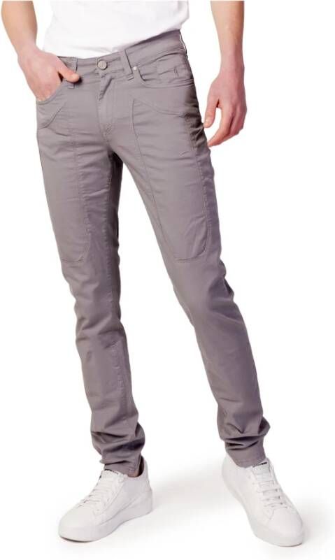 Jeckerson Slim-fit Trousers Grijs Heren