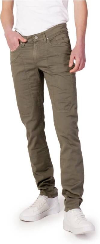 Jeckerson Slim-Fit Groene Broek Green Heren
