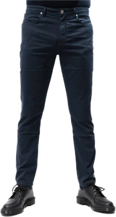 Jeckerson Skinny Trousers Blauw Heren