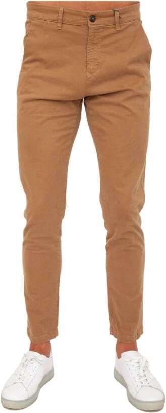 Jeckerson Slim-fit broek Beige Heren
