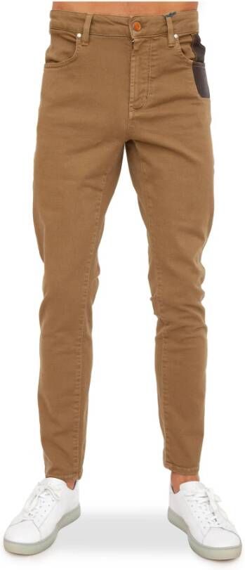 Jeckerson Slim-fit broek Groen Heren