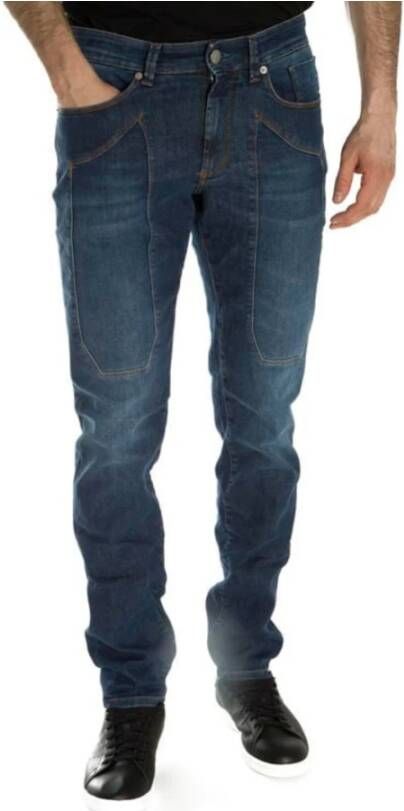 Jeckerson Slim-fit Jeans Blauw Heren