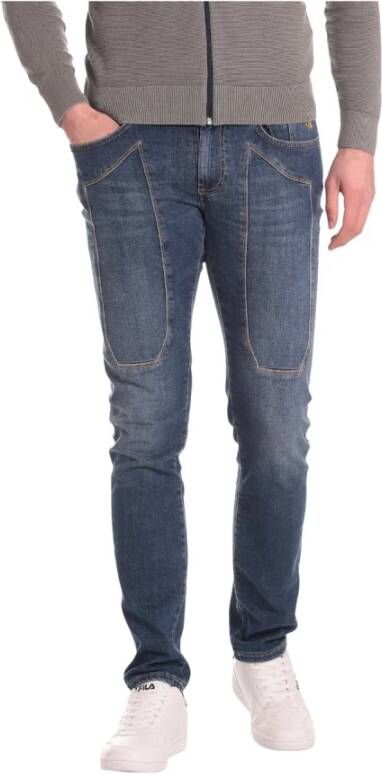 Jeckerson Slim-fit Jeans Blauw Heren