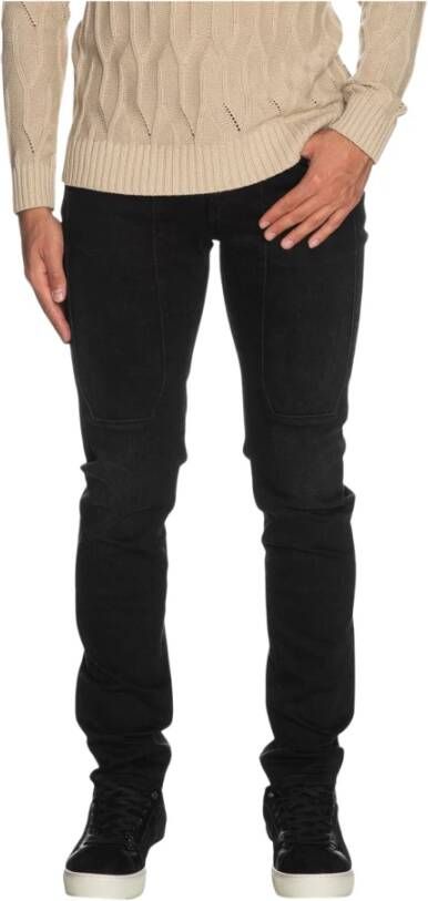 Jeckerson Slim-fit Jeans Zwart Heren