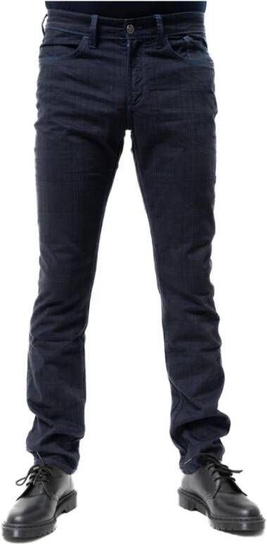 Jeckerson Slim-fit Trousers Blauw Heren