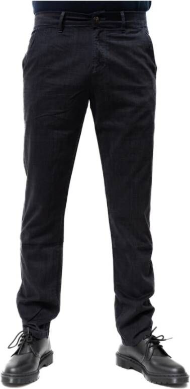 Jeckerson Slim-fit Trousers Blauw Heren