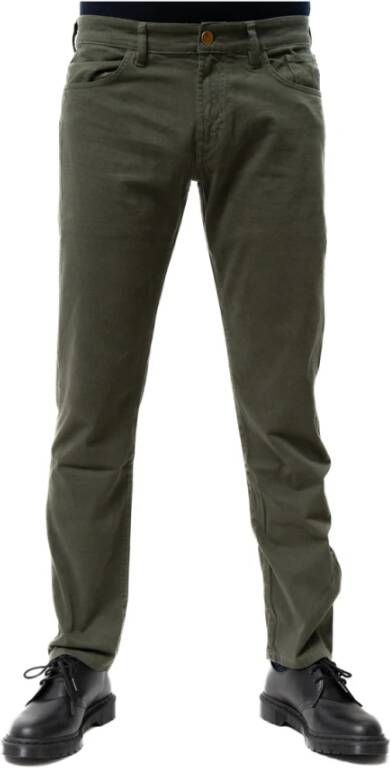 Jeckerson Slim-fit Trousers Groen Heren