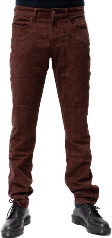 Jeckerson Slim-fit Trousers Rood Heren