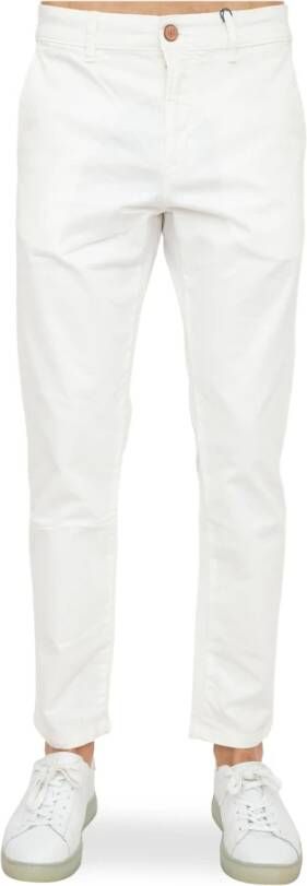 Jeckerson Slim-fit Trousers White Heren