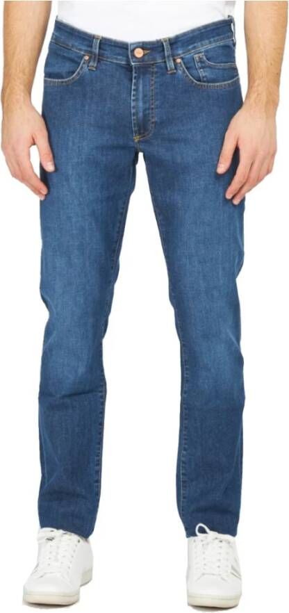 Jeckerson Straight Jeans Blauw Heren