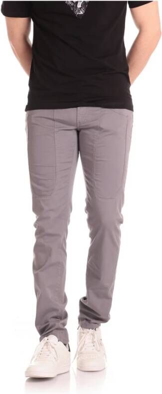 Jeckerson Straight Trousers Grijs Heren