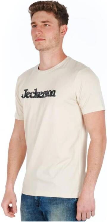 Jeckerson T-Shirts Grijs Heren