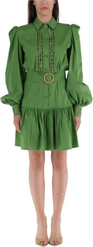 Jijil Shirt Dresses Groen Dames
