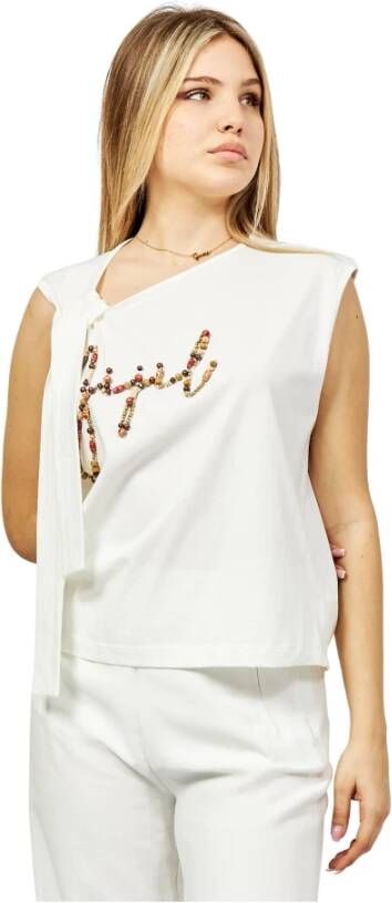 Jijil Sleeveless Tops Wit Dames