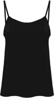 Jijil Viscose Tanktop Black Dames