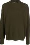 Jil Sander 305 Olive Sweater Upgrade je Garderobe Groen Heren - Thumbnail 1