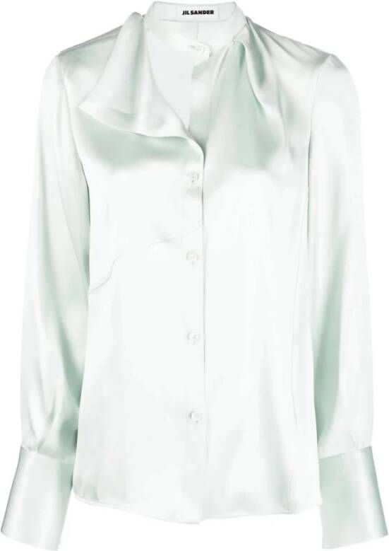 Jil Sander 449 Overhemd White Dames