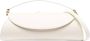 Jil Sander Cannolo Kleine Leren Handtas White Dames - Thumbnail 1