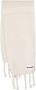 Jil Sander Luxe Mohair Blend Winter Sjaal White Dames - Thumbnail 1