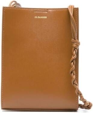 Jil Sander Crossbody zak Bruin Dames